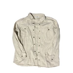 Womans Light Tan Shirt Jacket